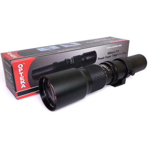 Opteka 500mm f/8 Preset Telephoto Lens for T Mount | AsiaCameras.com Opteka 500mm f/8 Preset Telephoto Lens for T Mount - Image 3