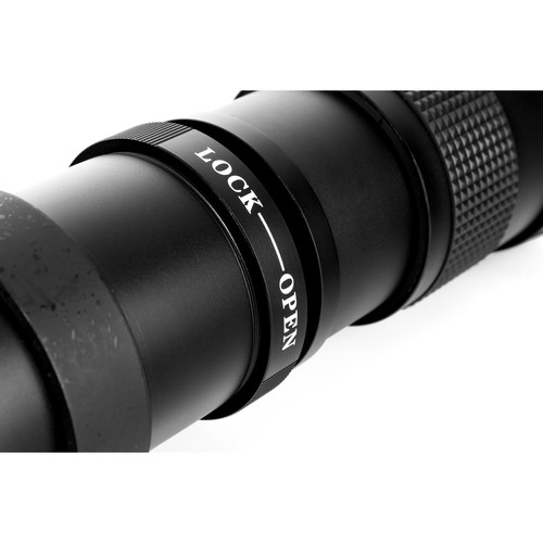 Opteka 420-800mm f/8.3 HD Telephoto Zoom Lens for T Mount | AsiaCameras.com Opteka 420-800mm f/8.3 HD Telephoto Zoom Lens for T Mount - Image 6