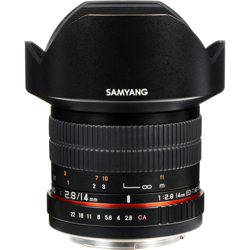 Samyang 14mm f/2.8 ED AS IF UMC Lens for Pentax K