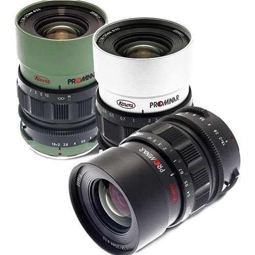 Kowa PROMINAR MFT 25mm f/1.8 Lens (Silver)