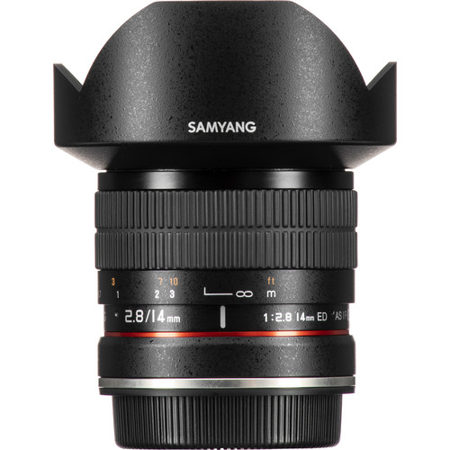 Samyang 14mm f/2.8 ED AS IF UMC Lens for Canon EF with AE Chip