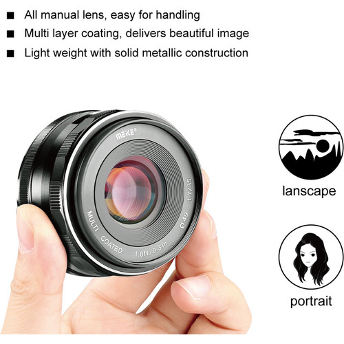 Meike MK-35mm f/1.7 Lens for FUJIFILM X | AsiaCameras.com Meike MK-35mm f/1.7 Lens for FUJIFILM X - Image 4
