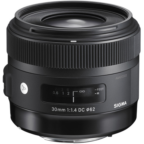 Sigma 30mm f/1.4 DC HSM Art Lens for Nikon F