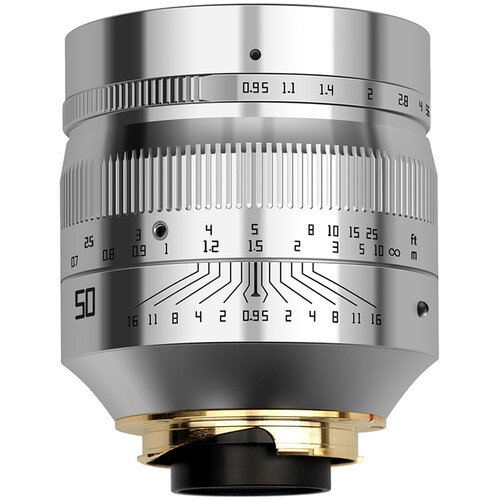 TTArtisan 50mm f/0.95 Lens (Leica M, Silver)