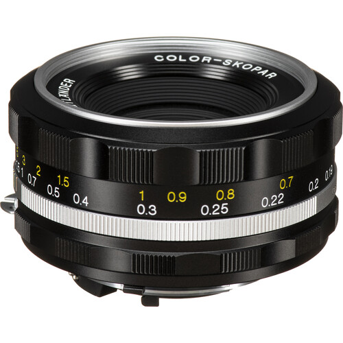 Voigtlander 28mm f/2.8 Color-Skopar SLIIs Lens for Nikon (Silver Rim) | AsiaCameras.com Voigtlander 28mm f/2.8 Color-Skopar SLIIs Lens for Nikon (Silver Rim) - Image 2