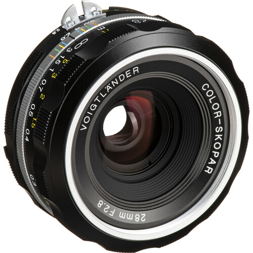 Voigtlander 28mm f/2.8 Color-Skopar SLIIs Lens for Nikon (Silver Rim) | AsiaCameras.com Voigtlander 28mm f/2.8 Color-Skopar SLIIs Lens for Nikon (Silver Rim) - Image 3