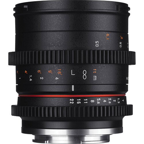Rokinon 50mm T1.3 Compact High-Speed Cine Lens for Fujifilm X
