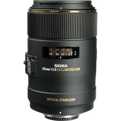 Sigma 105mm f/2.8 EX DG OS HSM Macro Lens for Nikon F | AsiaCameras.com Sigma 105mm f/2.8 EX DG OS HSM Macro Lens for Nikon F - Image 2