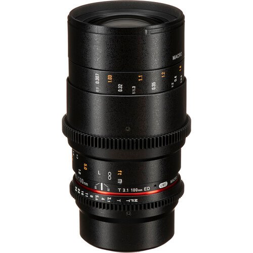 Rokinon 100mm T3.1 Macro Cine DS Lens for Micro Four Thirds Mount