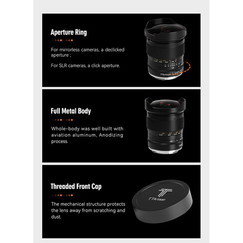 TTArtisan 11mm f/2.8 Lens for Nikon F | AsiaCameras.com TTArtisan 11mm f/2.8 Lens for Nikon F - Image 14
