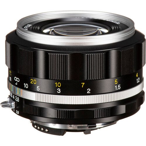 Voigtlander 90mm f/2.8 SLIIs Apo-Skopar for Nikon AIS F-Mount (Silver Rim)