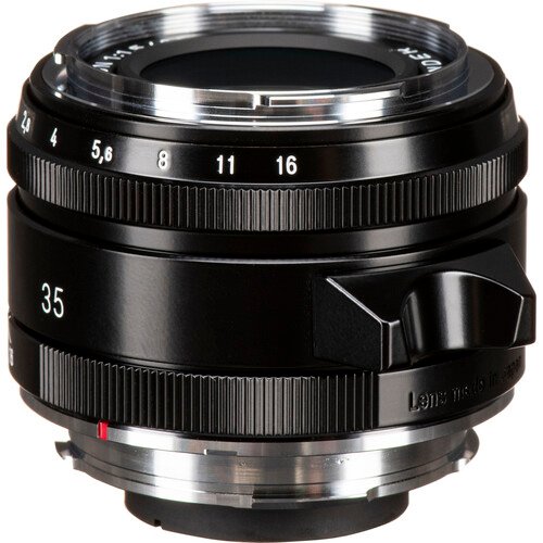 Voigtlander Nokton Vintage Line 35mm f/1.5 Aspherical Type II VM Lens (Black)