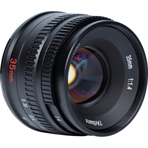 7artisans 35mm f/1.4 Lens for Canon EF-M (Black)
