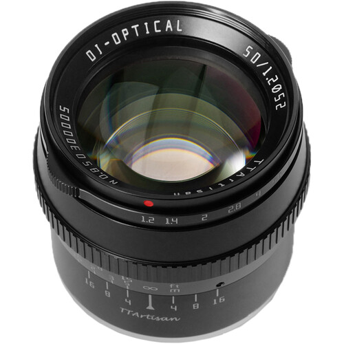 TTArtisan 50mm f/1.2 Lens for Micro Four Thirds (Black) | AsiaCameras.com TTArtisan 50mm f/1.2 Lens for Micro Four Thirds (Black) - Image 7
